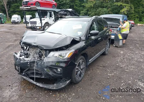 2020 Nissan Pathfinder Platinum 4Wd из США, поврежденный, VIN 5N1DR2DM7LC635568